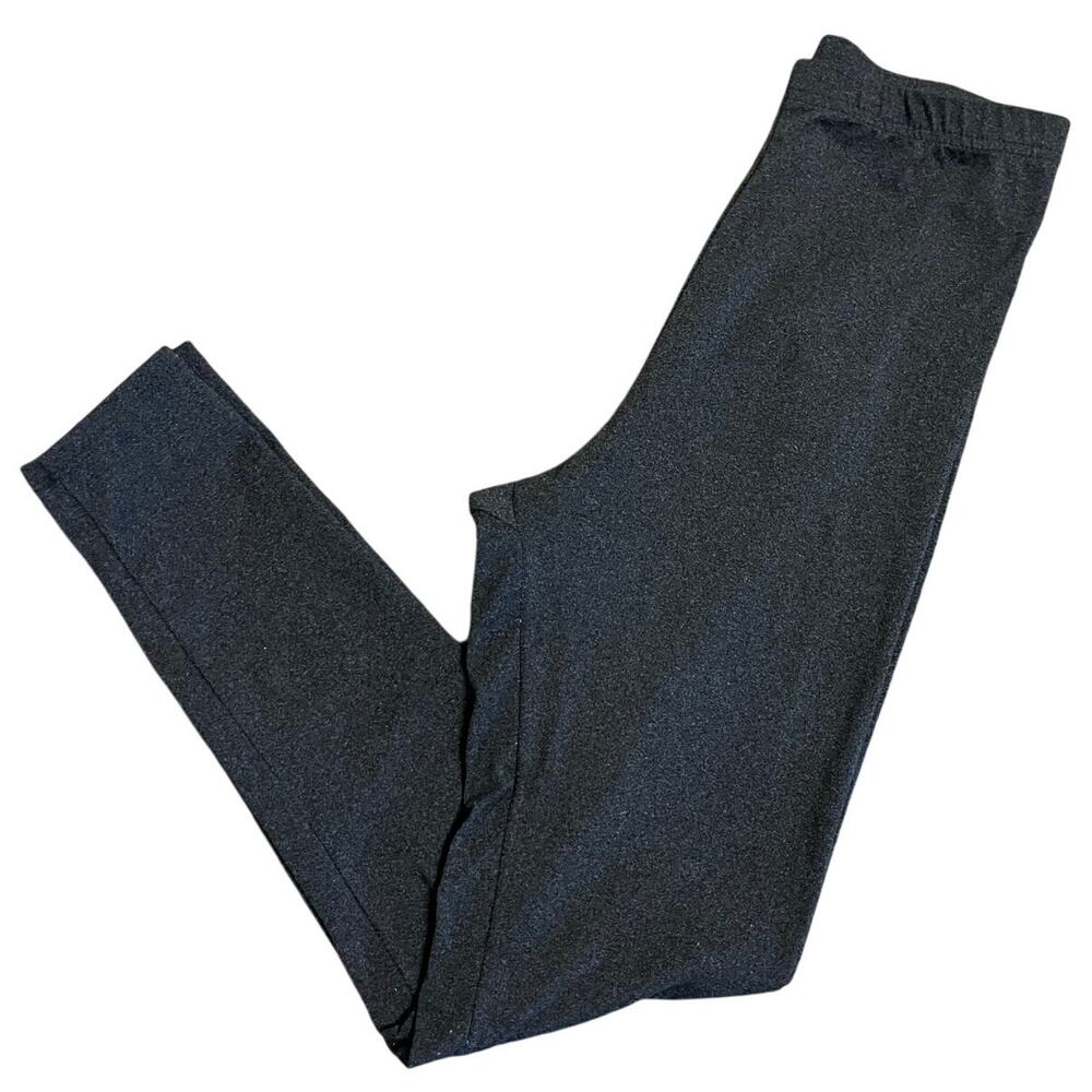 Women's Dark Grey Elastic Waistband Leggings